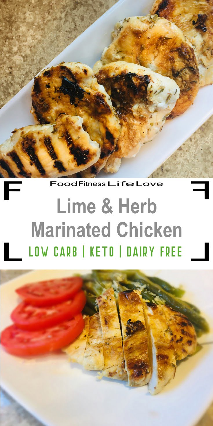 Lime and Herb Marinated Chicken Pin