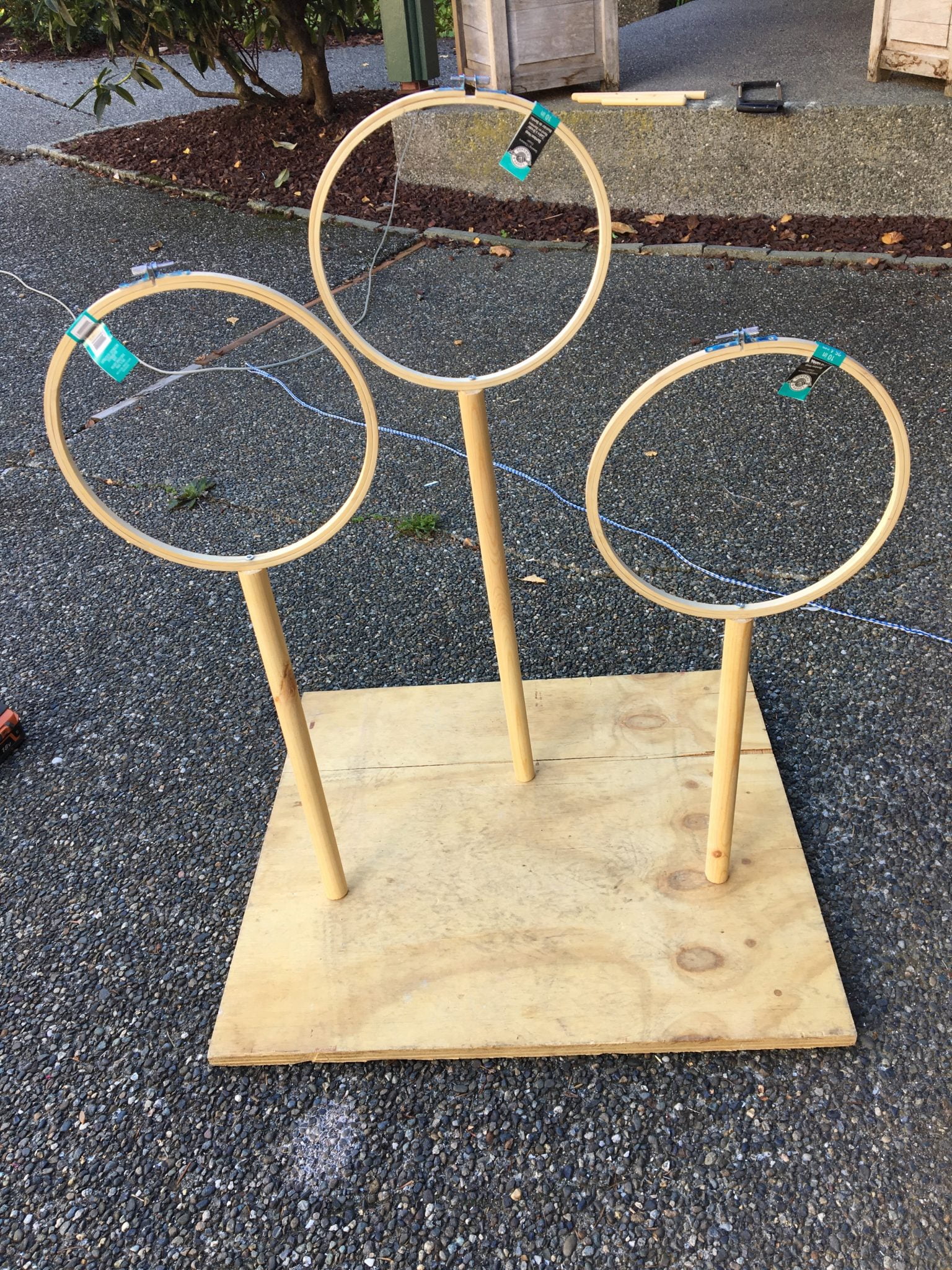 DIY Quidditch Goals