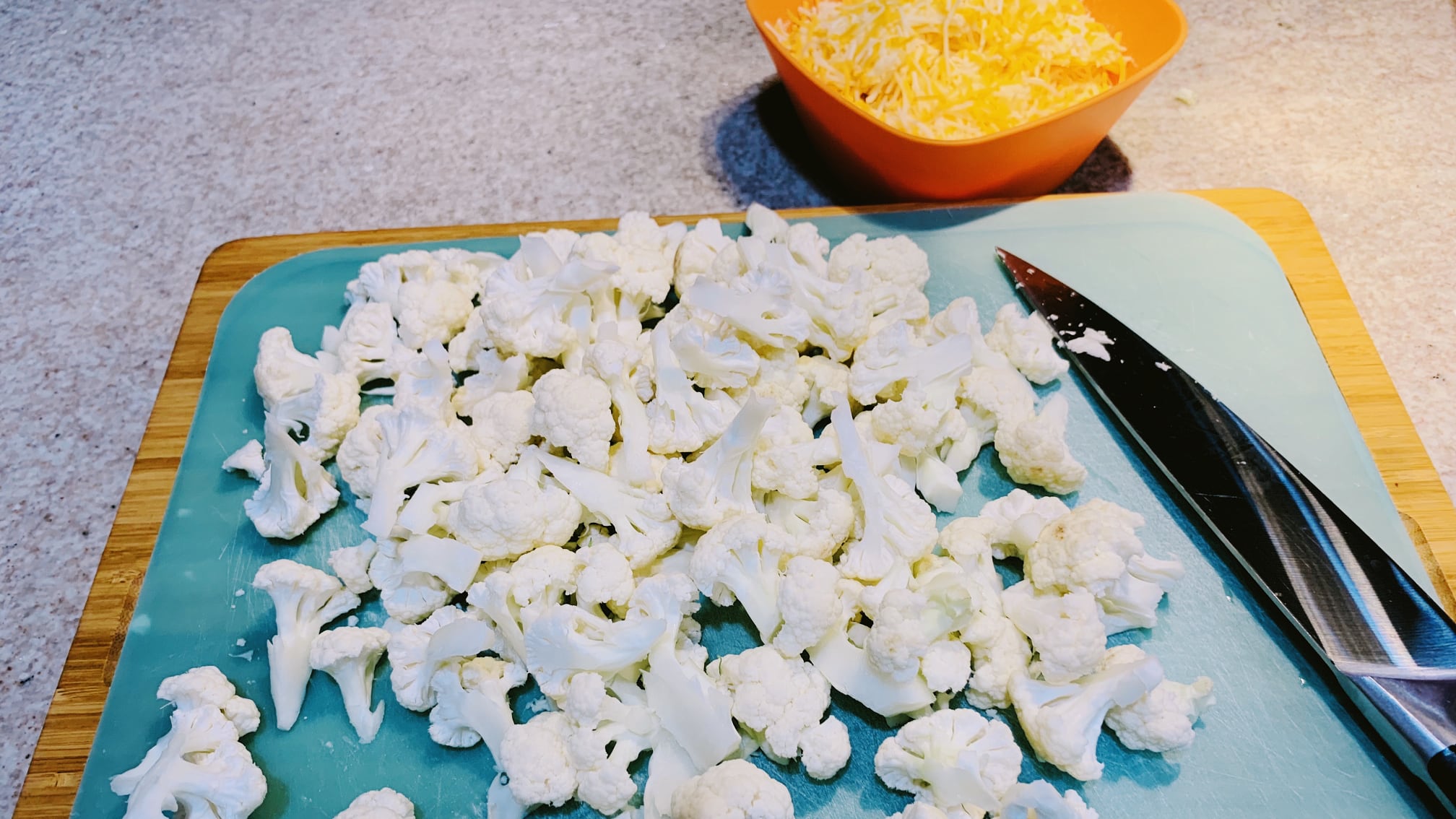 Cheesy Cauliflower Bake Low Carb