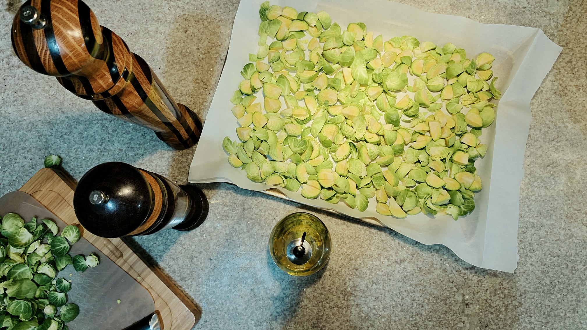 Oven Roasted Brussel Sprouts