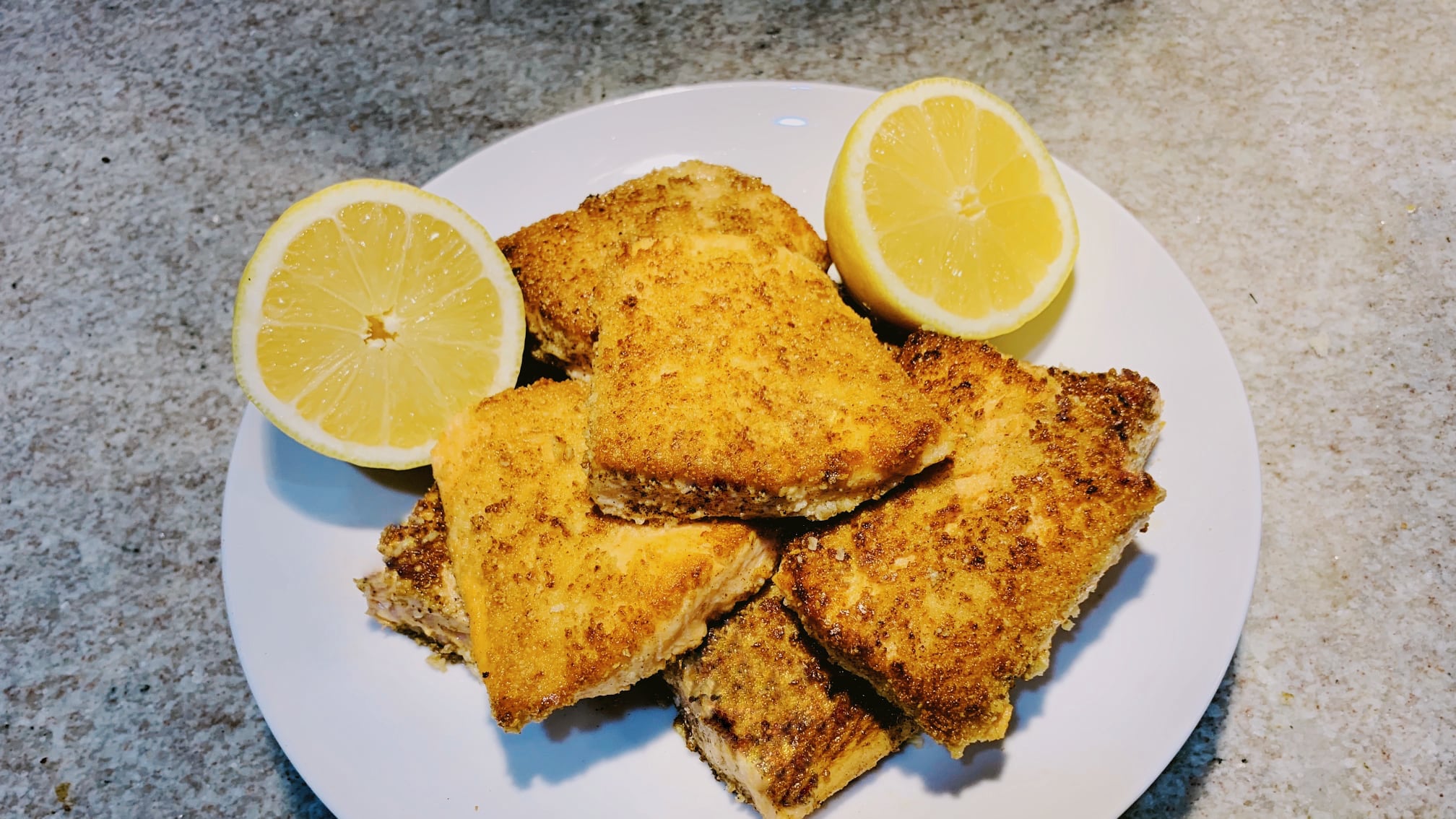 Salmon Meuniere Recipe with Almond Flour