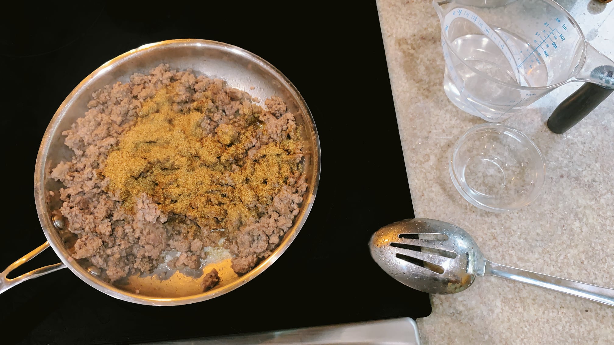 Taco Meat with Homemade Seasoning