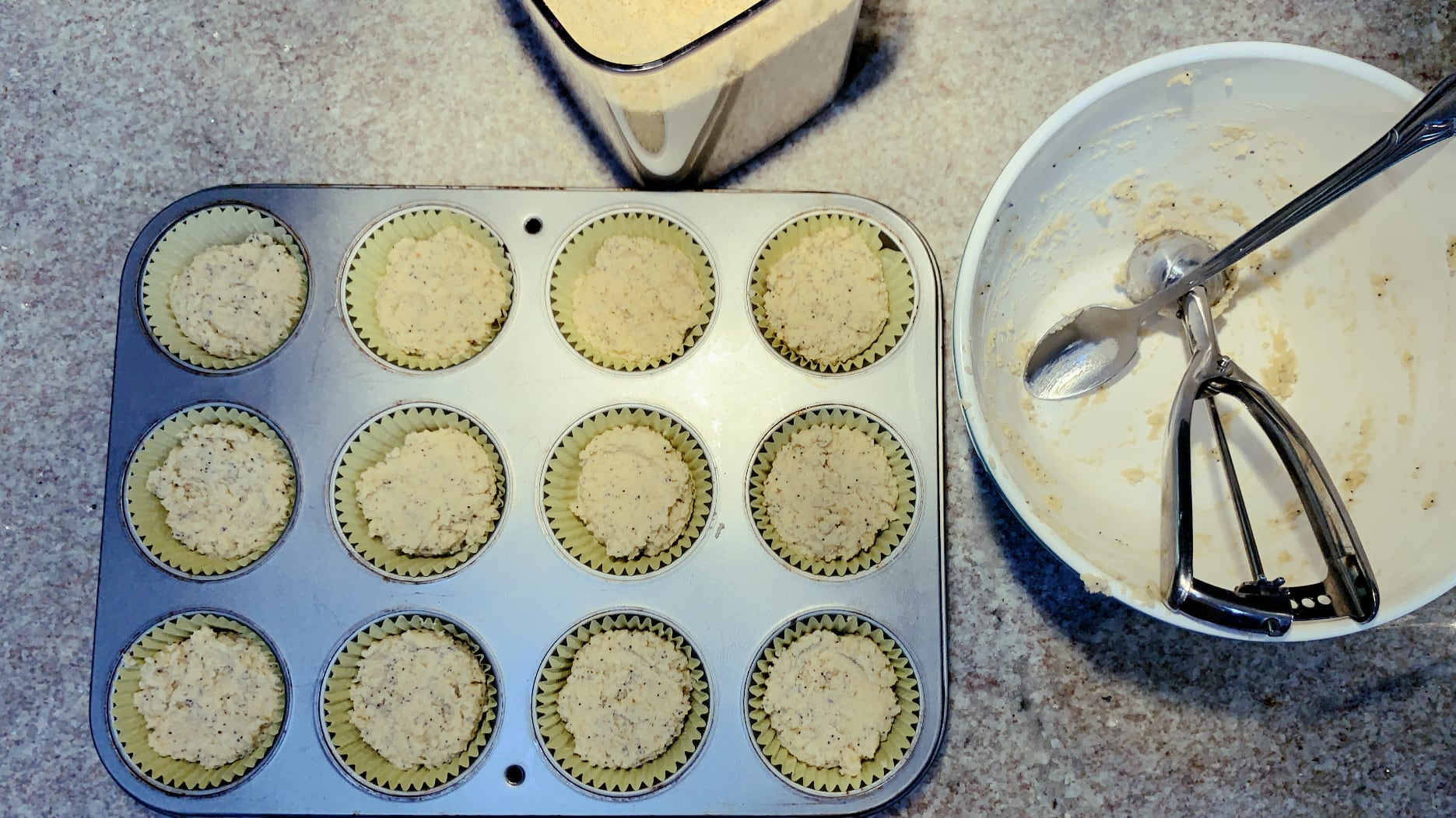 Almond Poppy Seed Muffins