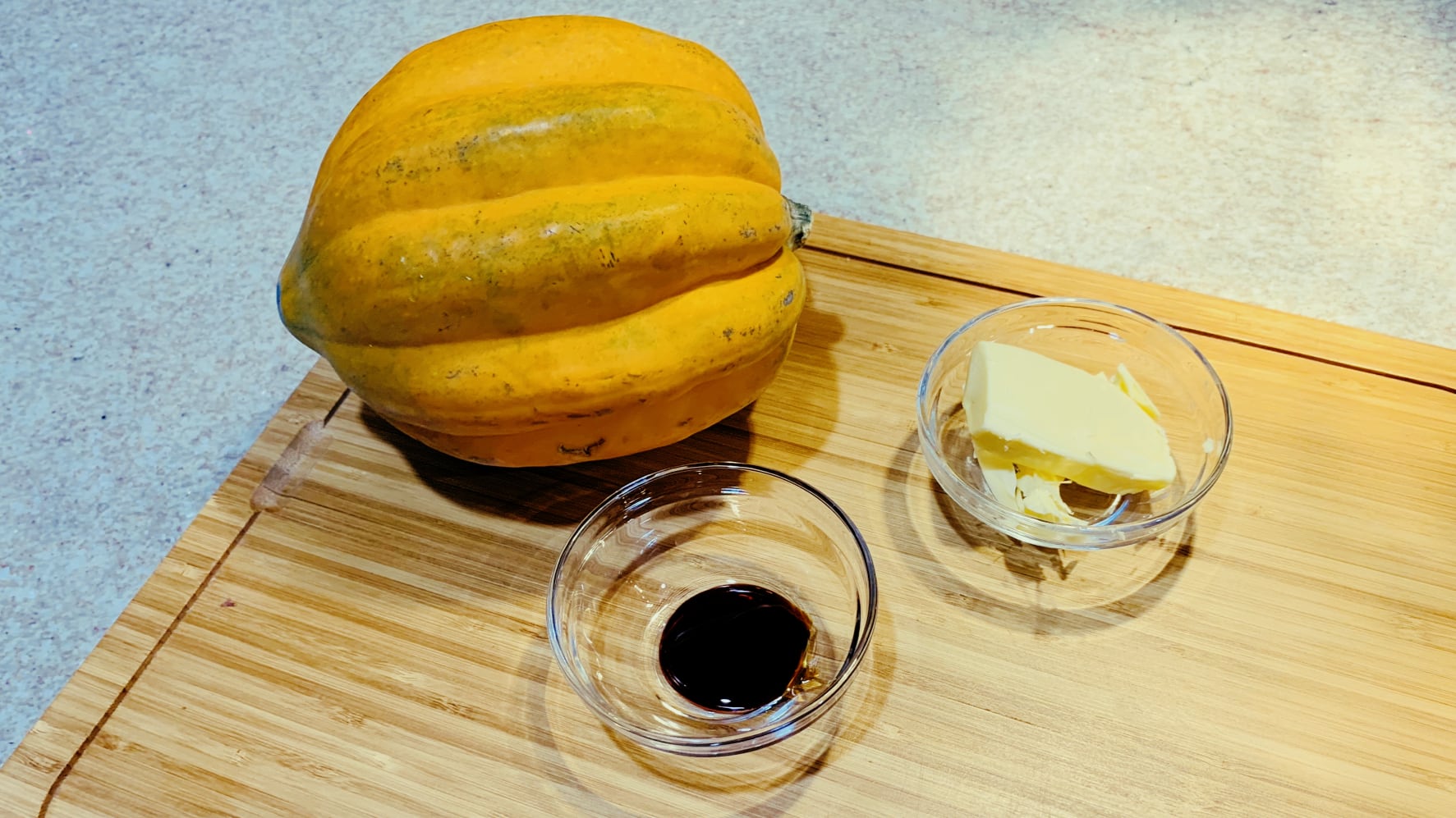 Acorn Squash, Butter and Molasses