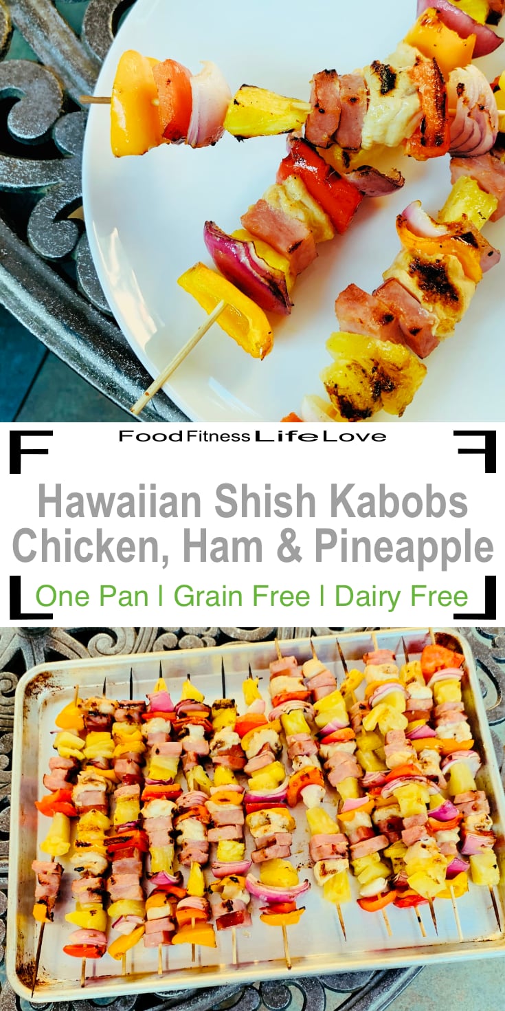 Hawaiian Shish Kabobs with Chicken Pin