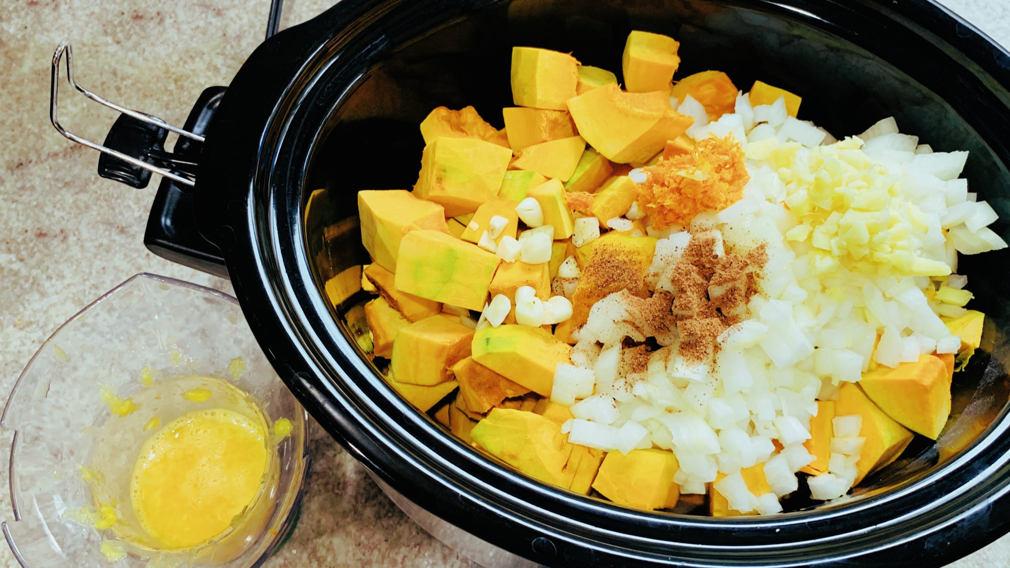 Slow Cooker Kabocha Squash Soup
