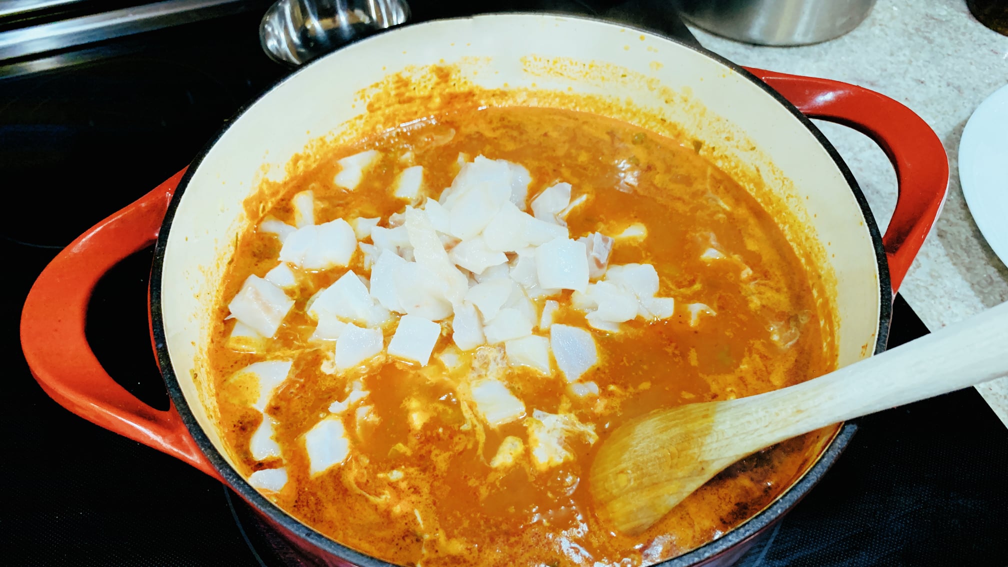 Mexican Stew with White Fish