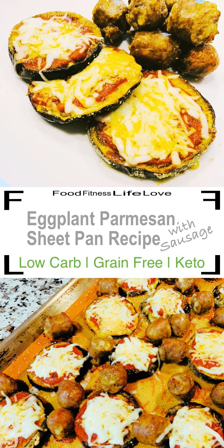 Low Carb Eggplant Parmesan Pin