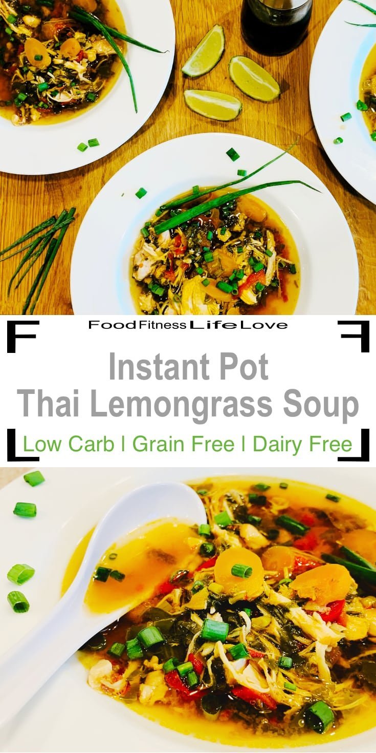 Instant Pot Thai Lemongrass Soup Pin
