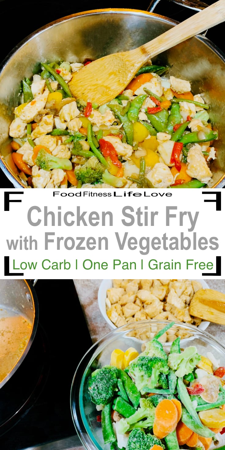 Stir Fry with Frozen Vegetables Pin