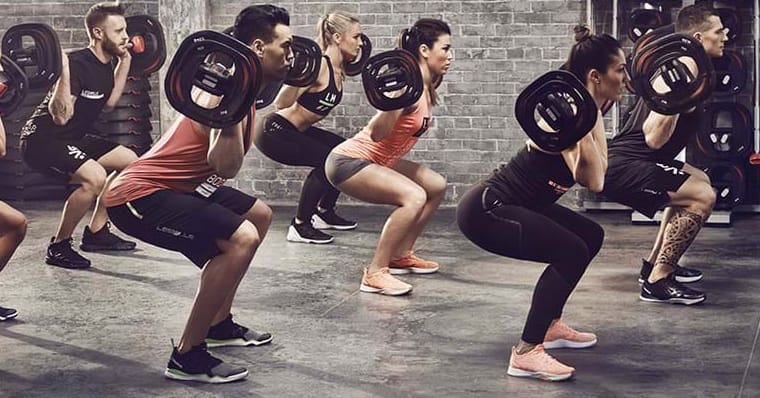 Les Mills Body Pump Training